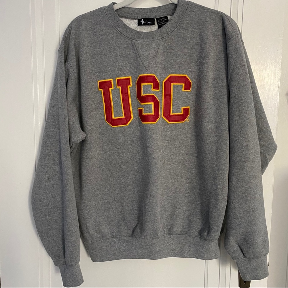 USC Grey Crewneck
